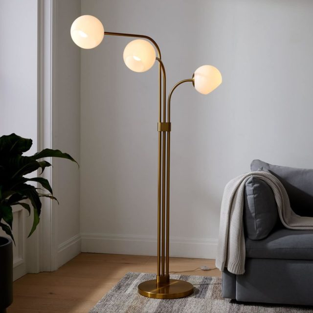 West elm standard lamp