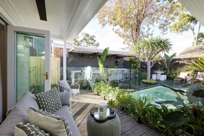 The Block 2021 reveals: back yards and pools - The Interiors Addict