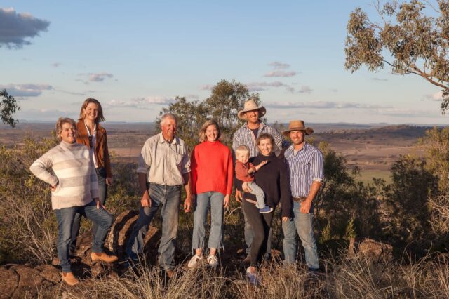 The Munsie family. Photo: Ken Brass