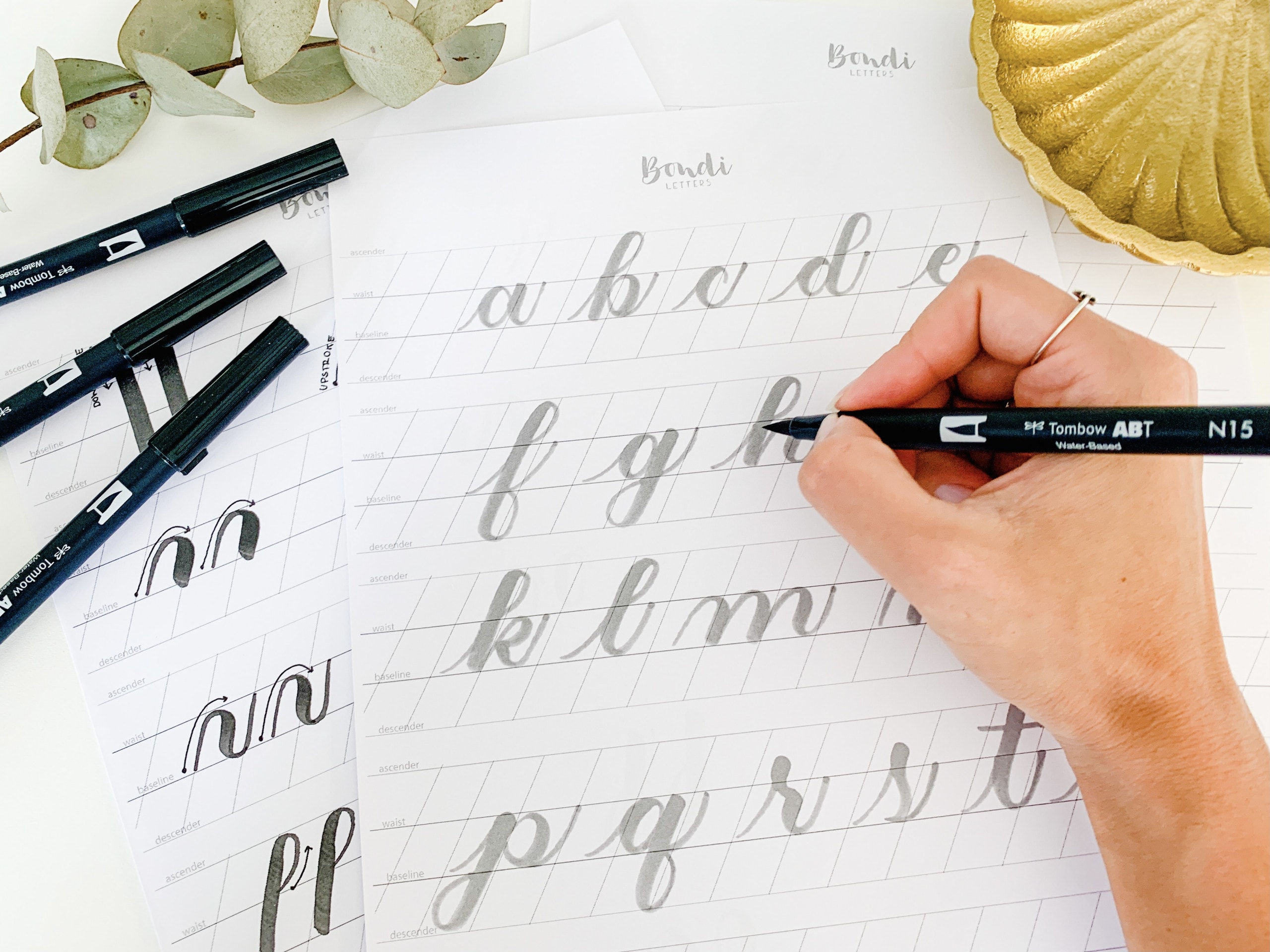 Brush lettering