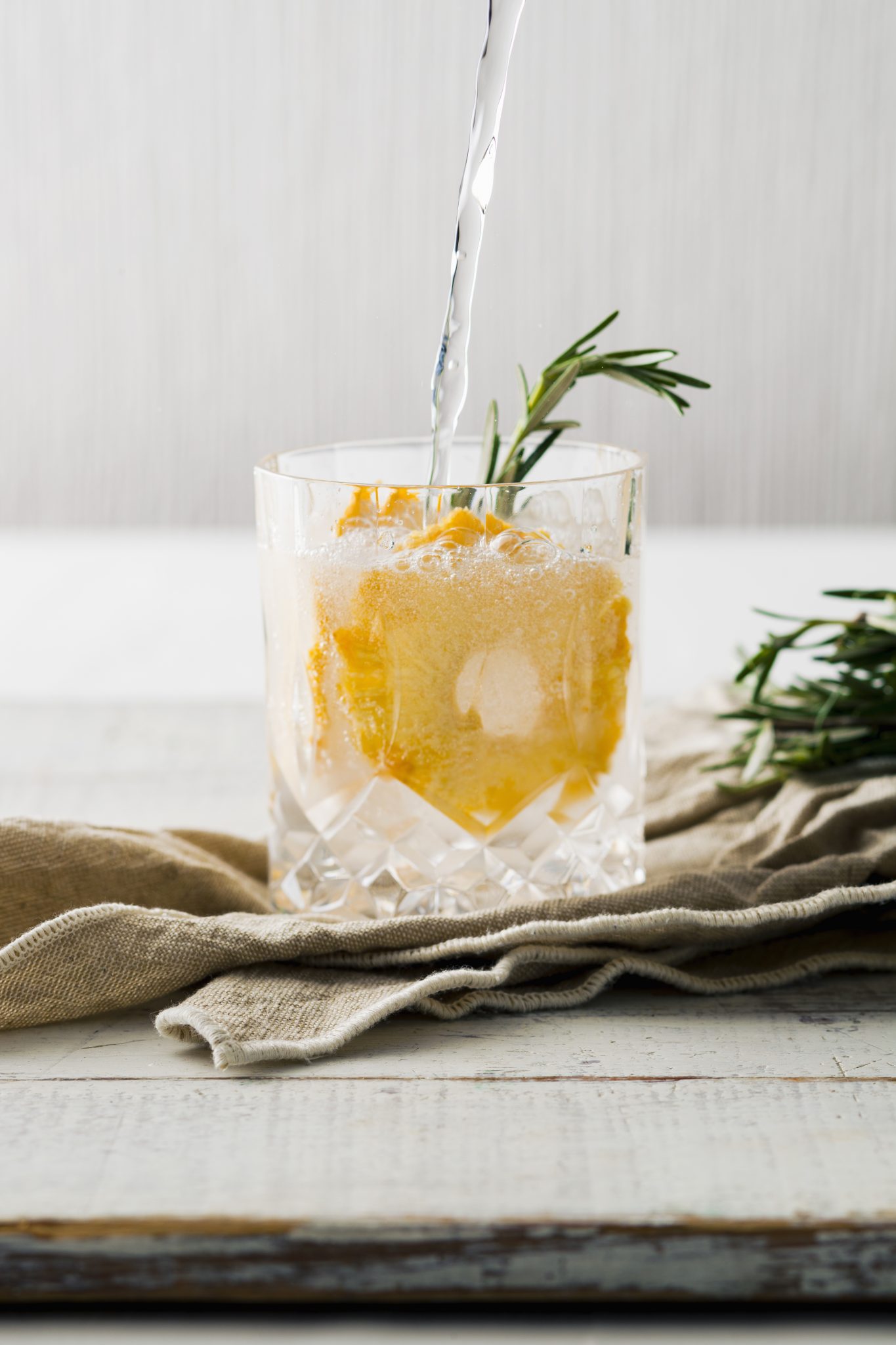 Foodie Friday Pineapple and rosemary gin & tonic The Interiors Addict