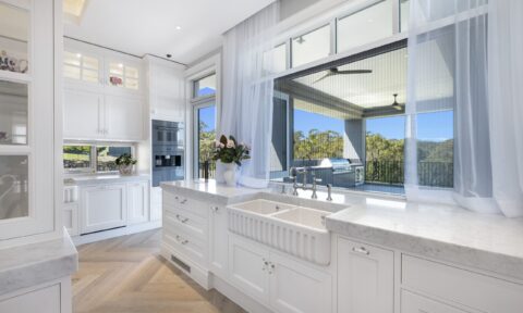 White kitchen