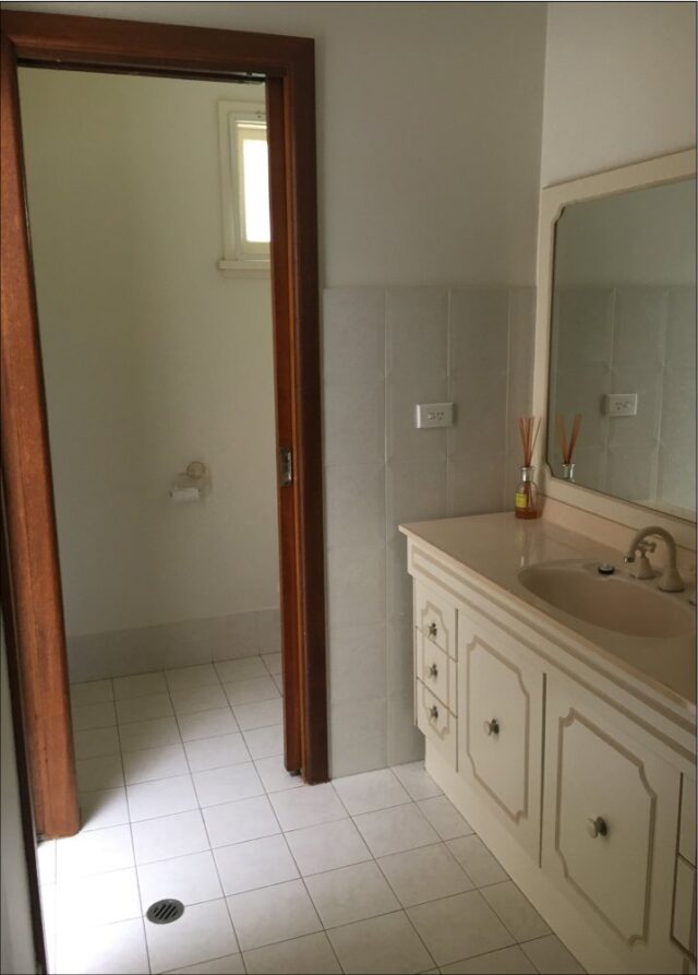 BEFORE bathroom