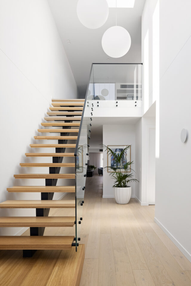 Open staircase