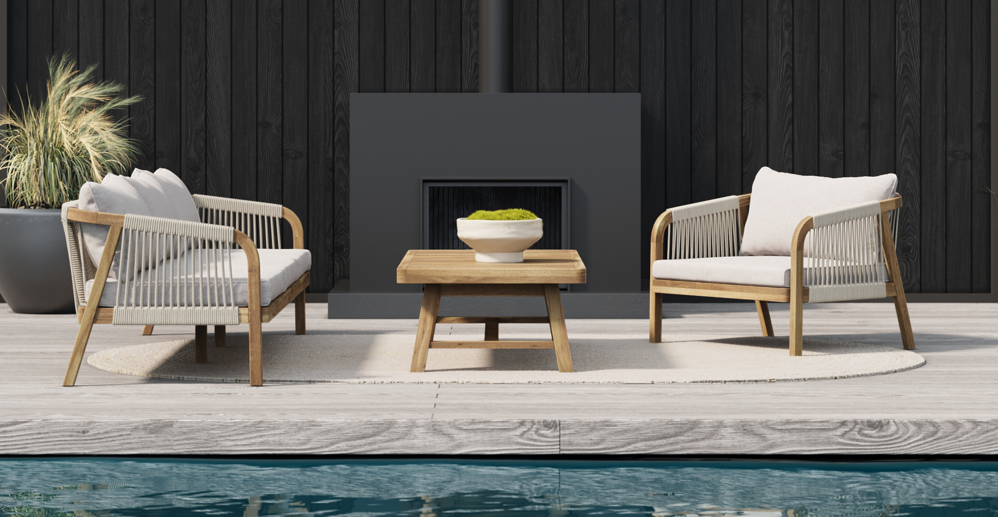 Bring your summer holiday home with BROSA's new outdoor furniture The