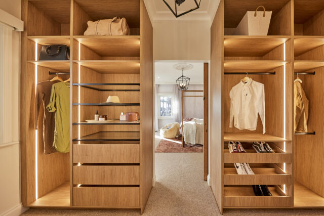 walk-in closet renovation old home master bedroom - See (Anna) Jane.