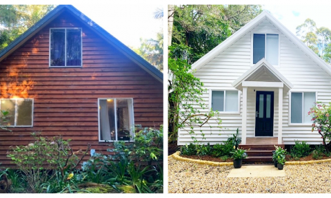 bloom cottage before and after