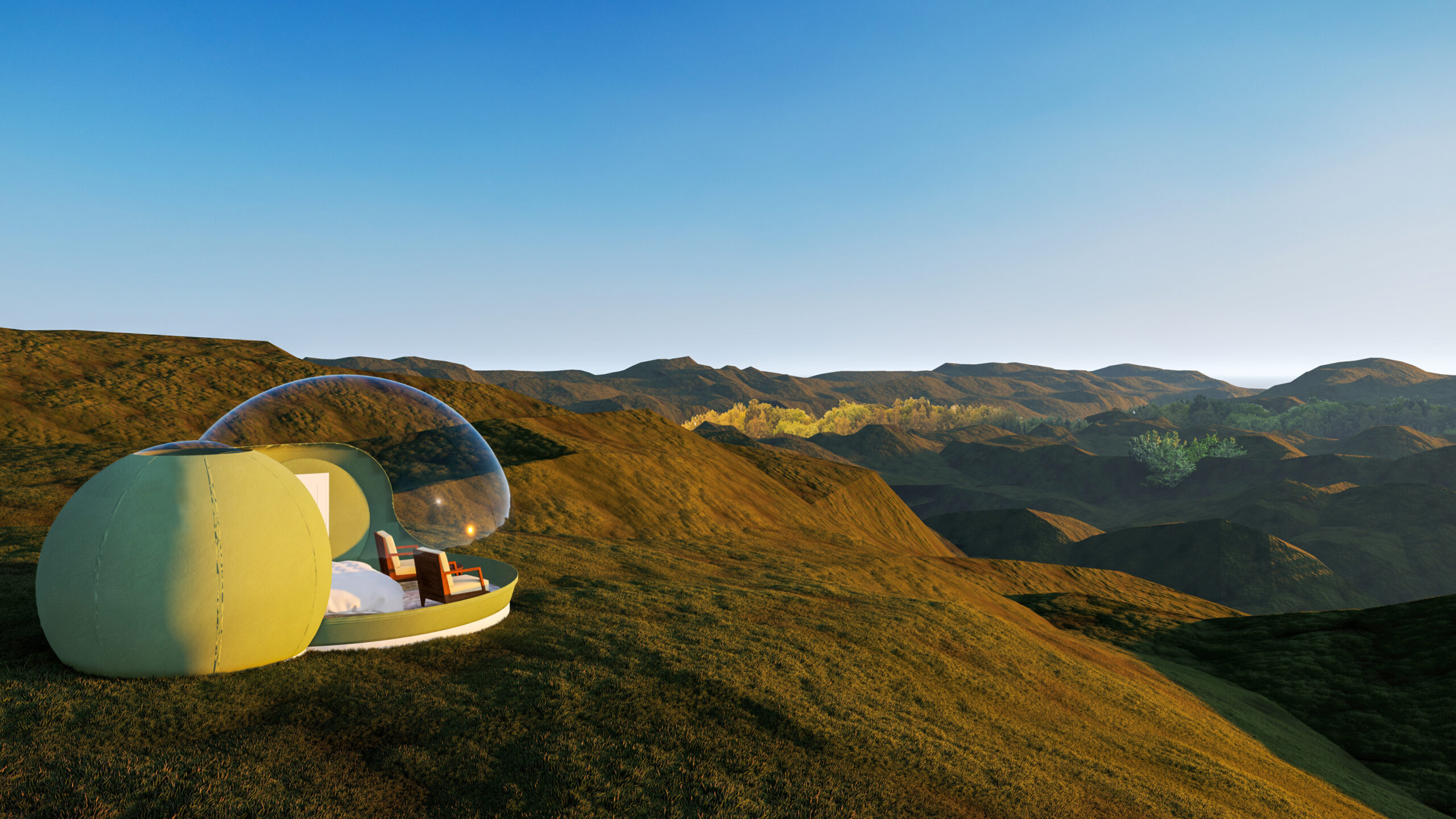 Airbnb hotsell bubble tent