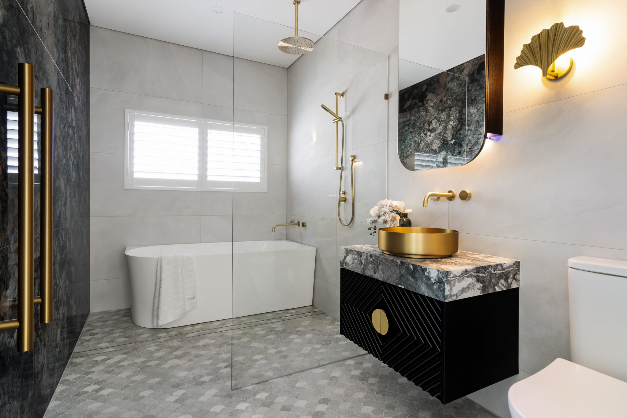 Marble look porcelain a cheaper alternative to natural stone The Interiors Addict