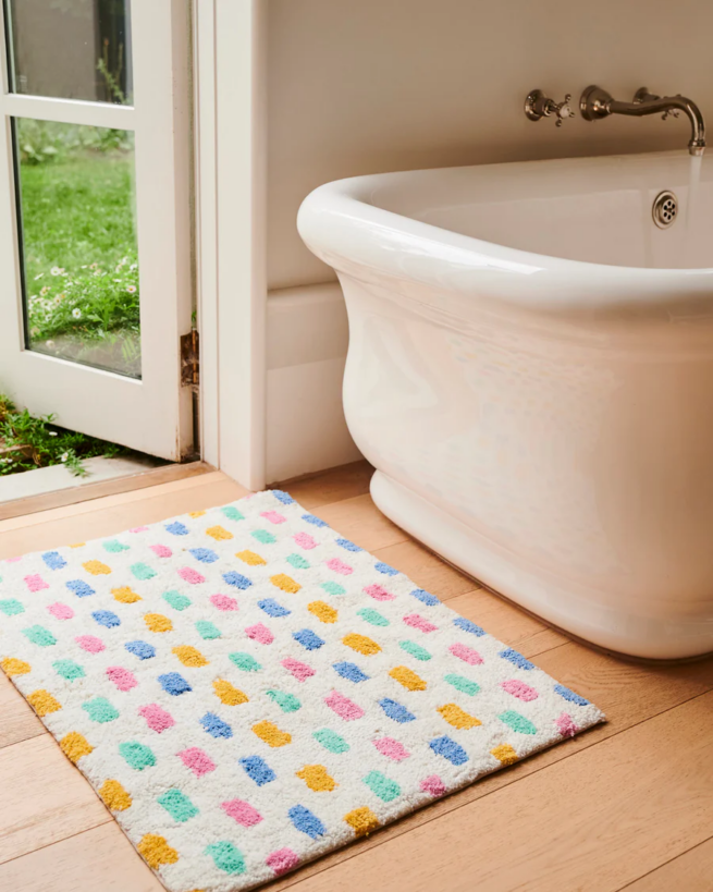 Cool, unique and cute bathroom mats: Where to buy online