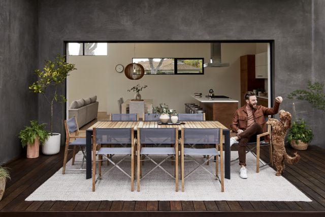 Outer team up with Queer Eye’s Bobby Berk on outdoor dining sets