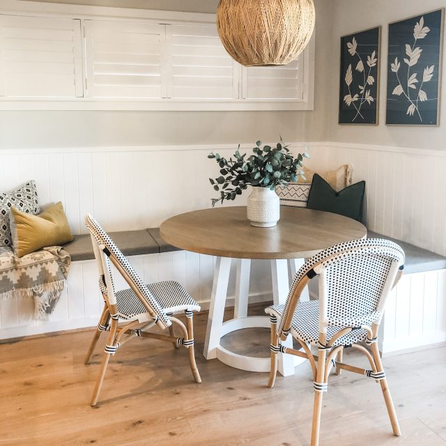 Bench seat with storage store dining room