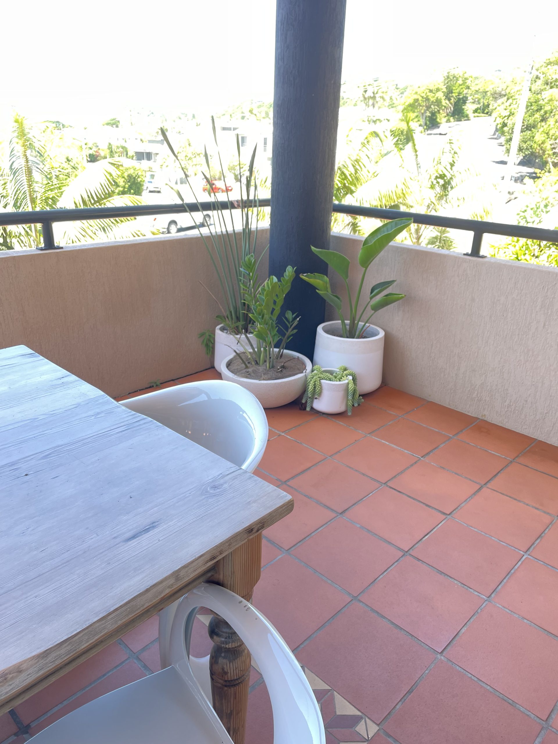 Amazing 2k balcony transformation using Kmart stone tiles The