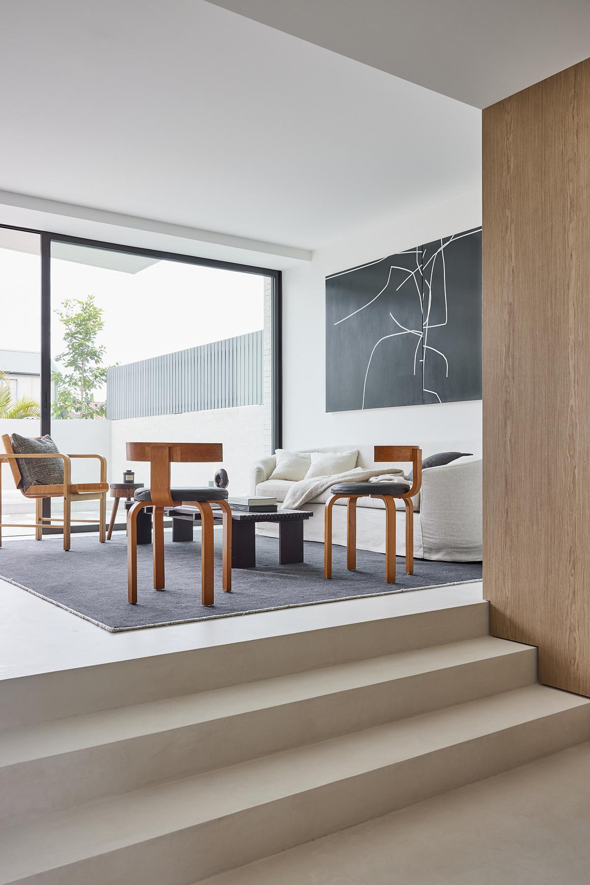 Quaint exterior belies light-filled family home behind - The Interiors ...