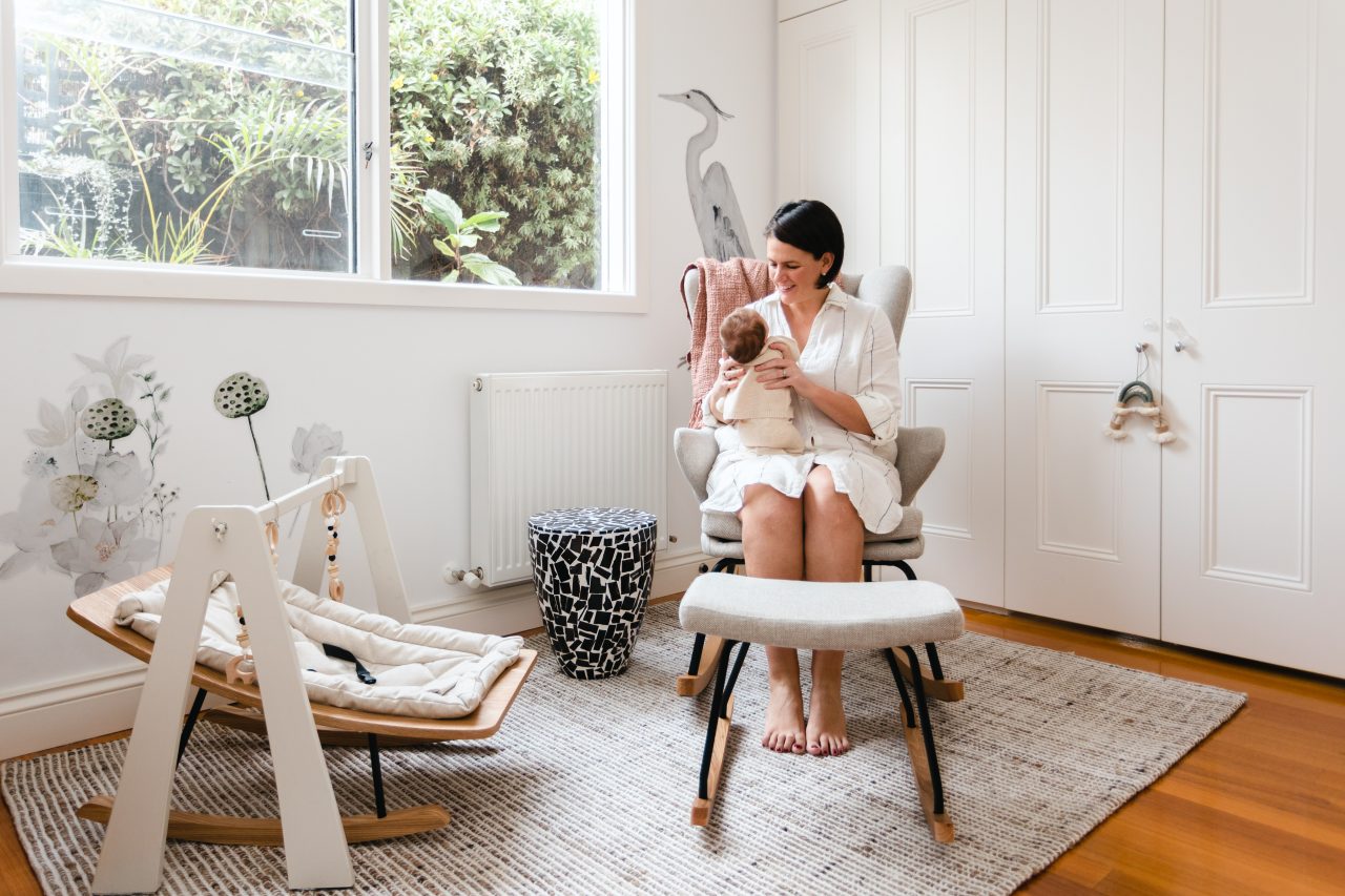 Interior designer mum creates 2 stunning nurseries in rental home The Interiors Addict