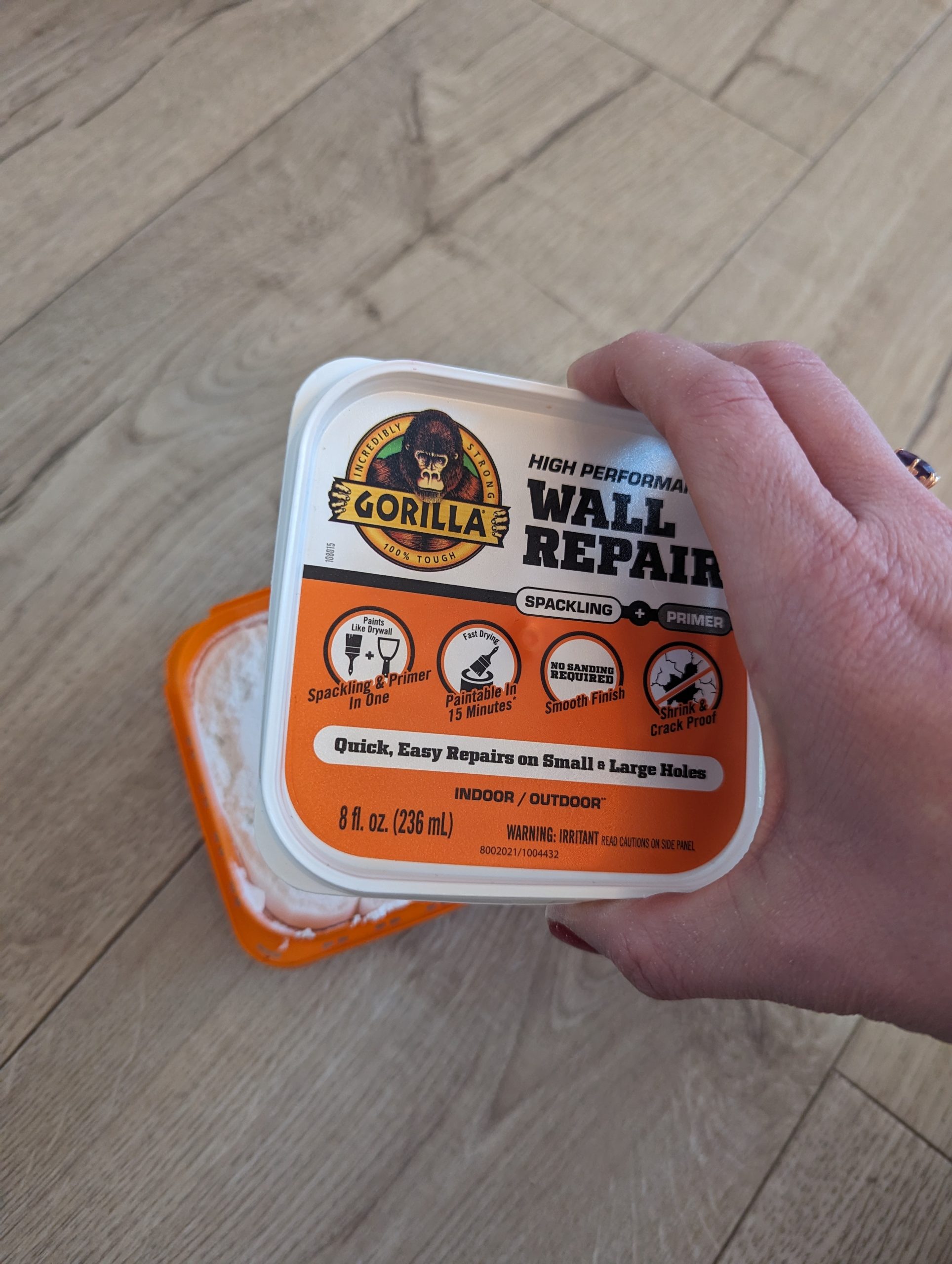 New Gorilla Glue product makes fixing holes in walls easy as The Interiors Addict