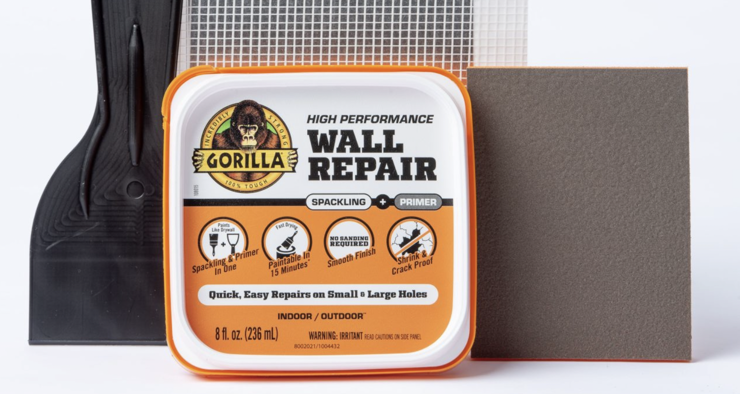 New Gorilla Glue product makes fixing holes in walls easy as - The