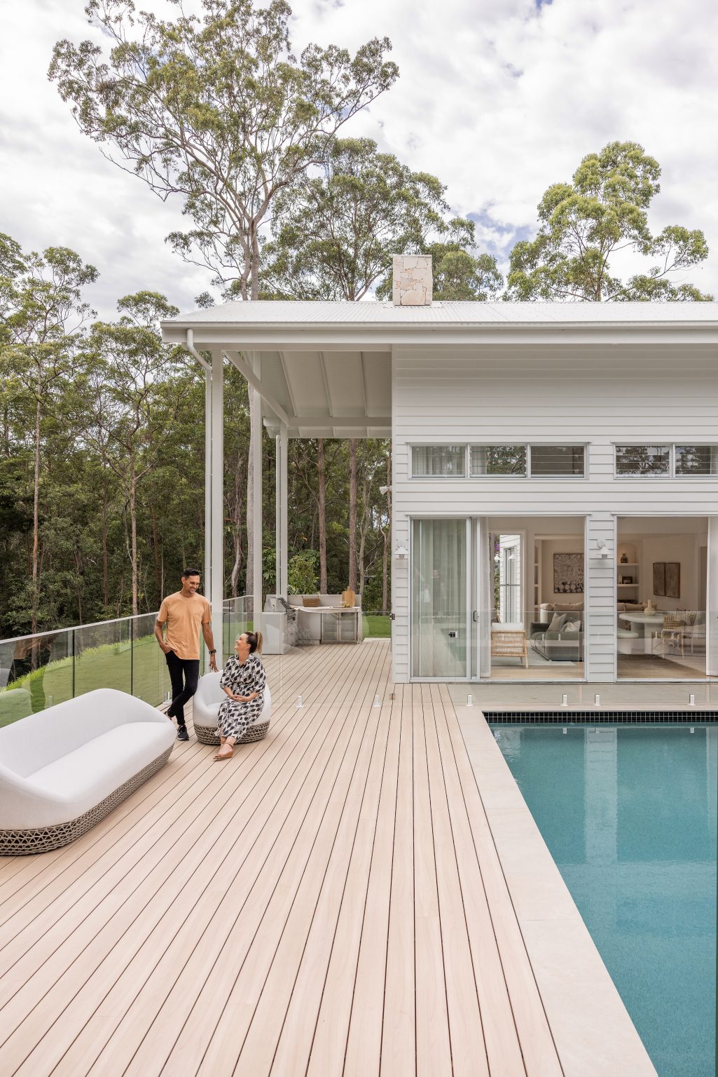 Old and new parts of home brought together to flow with nature - The ...