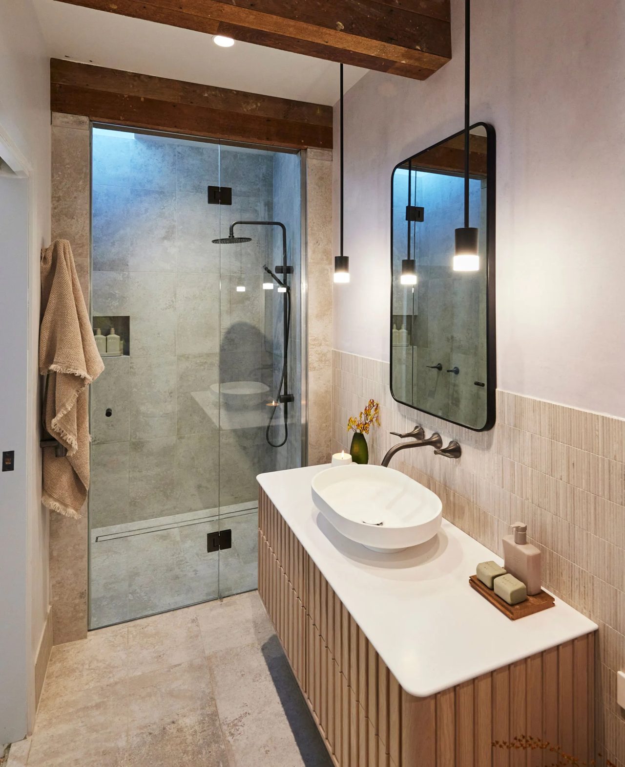 A closer look at The Block 2023 studio bathrooms The Interiors Addict