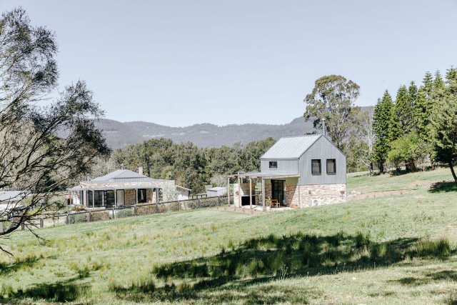 Nido sits behind the main house