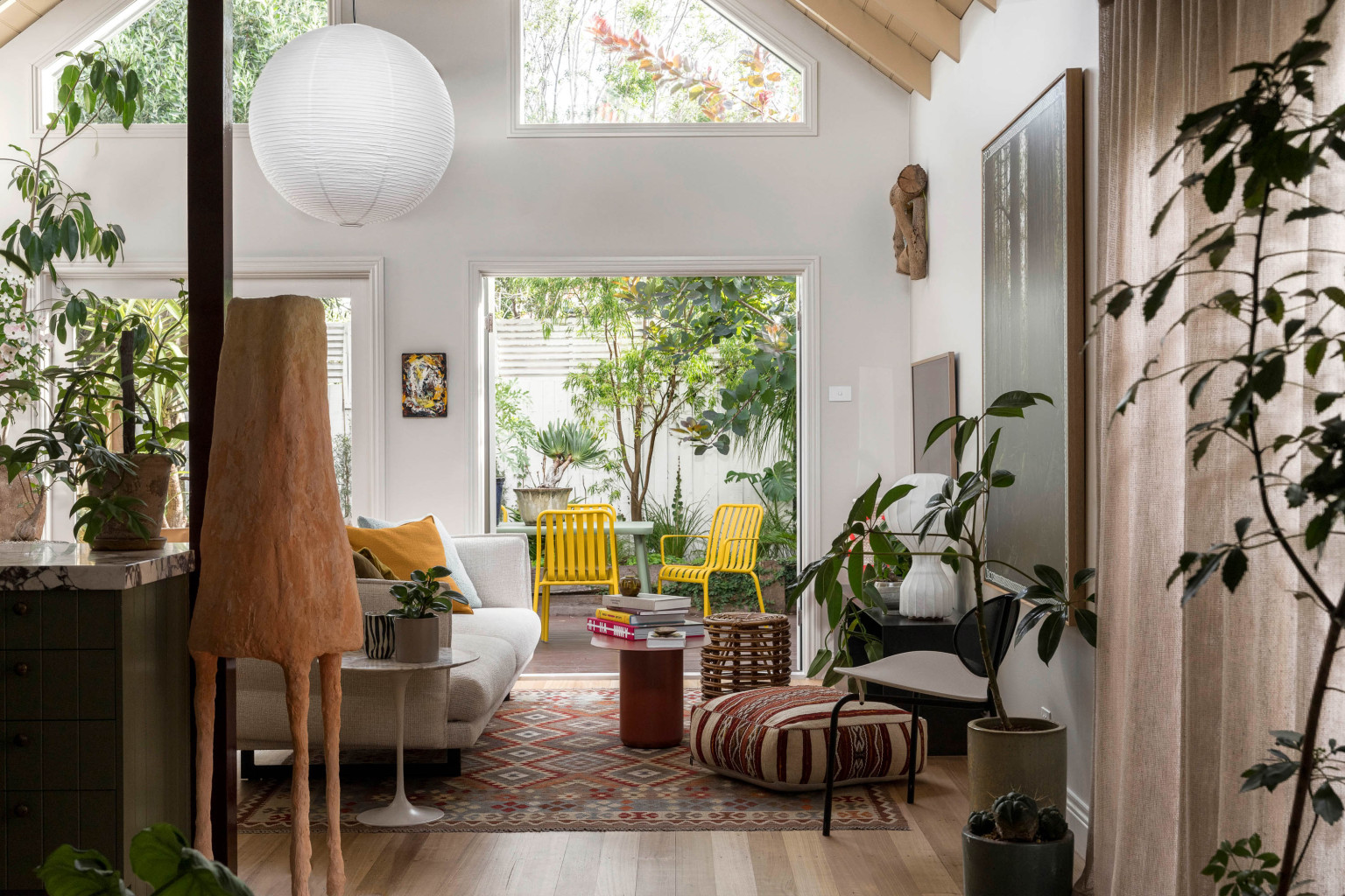David Flack lounge room