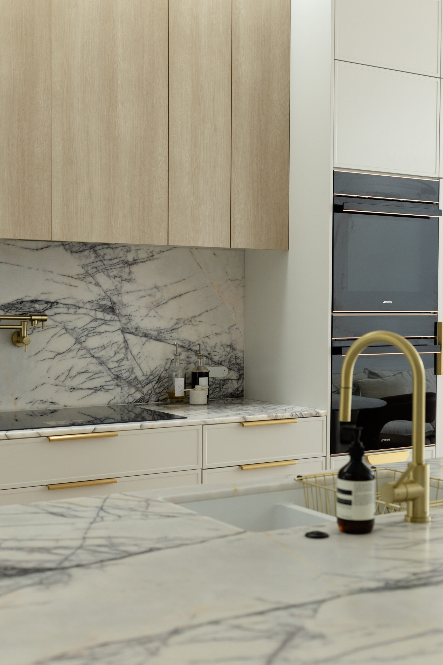 View of New open plan layout gives family more connection in 2-bed home - The ...