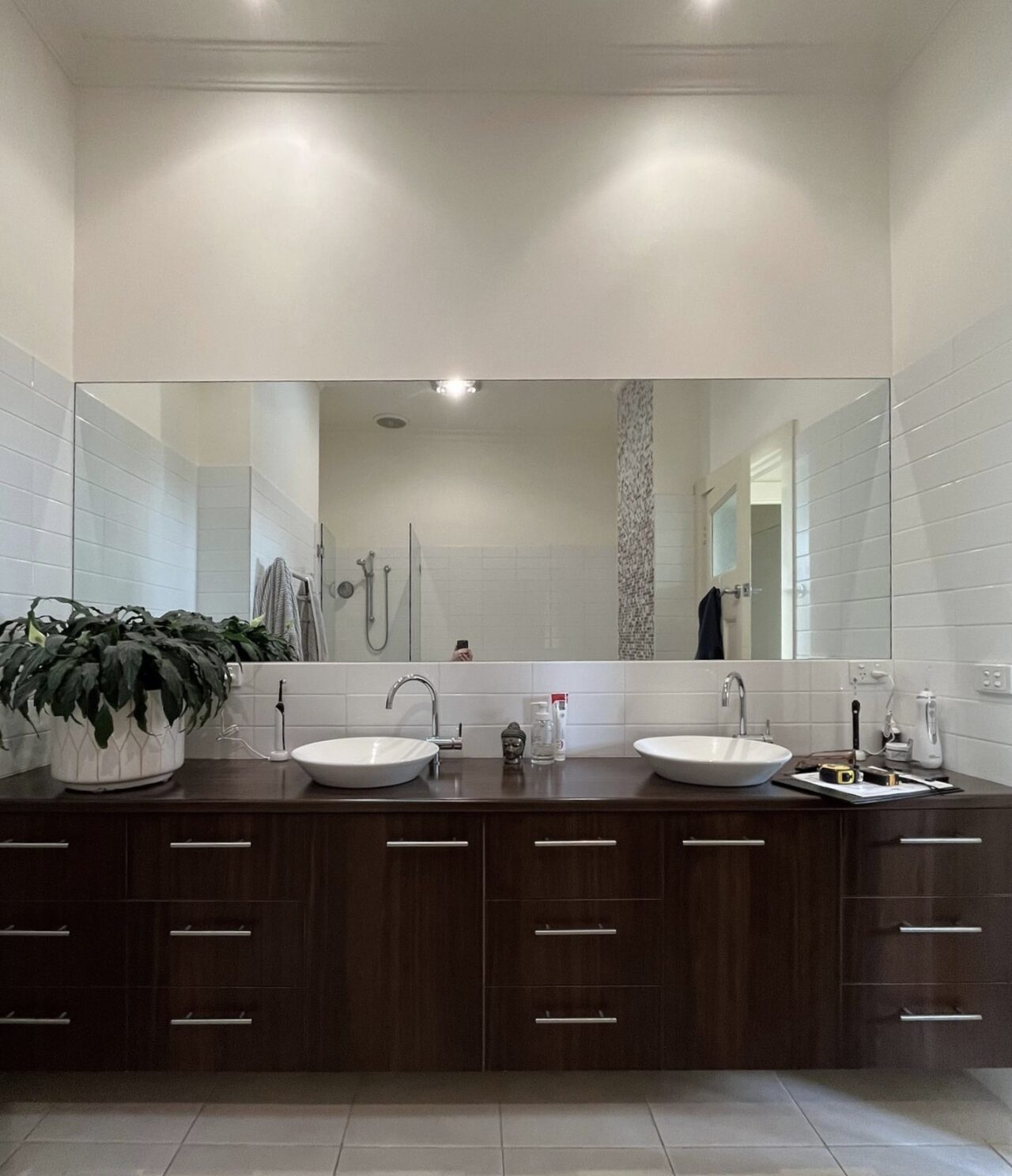 A spa-like bathroom and a bold powder room for Northcote home - The ...