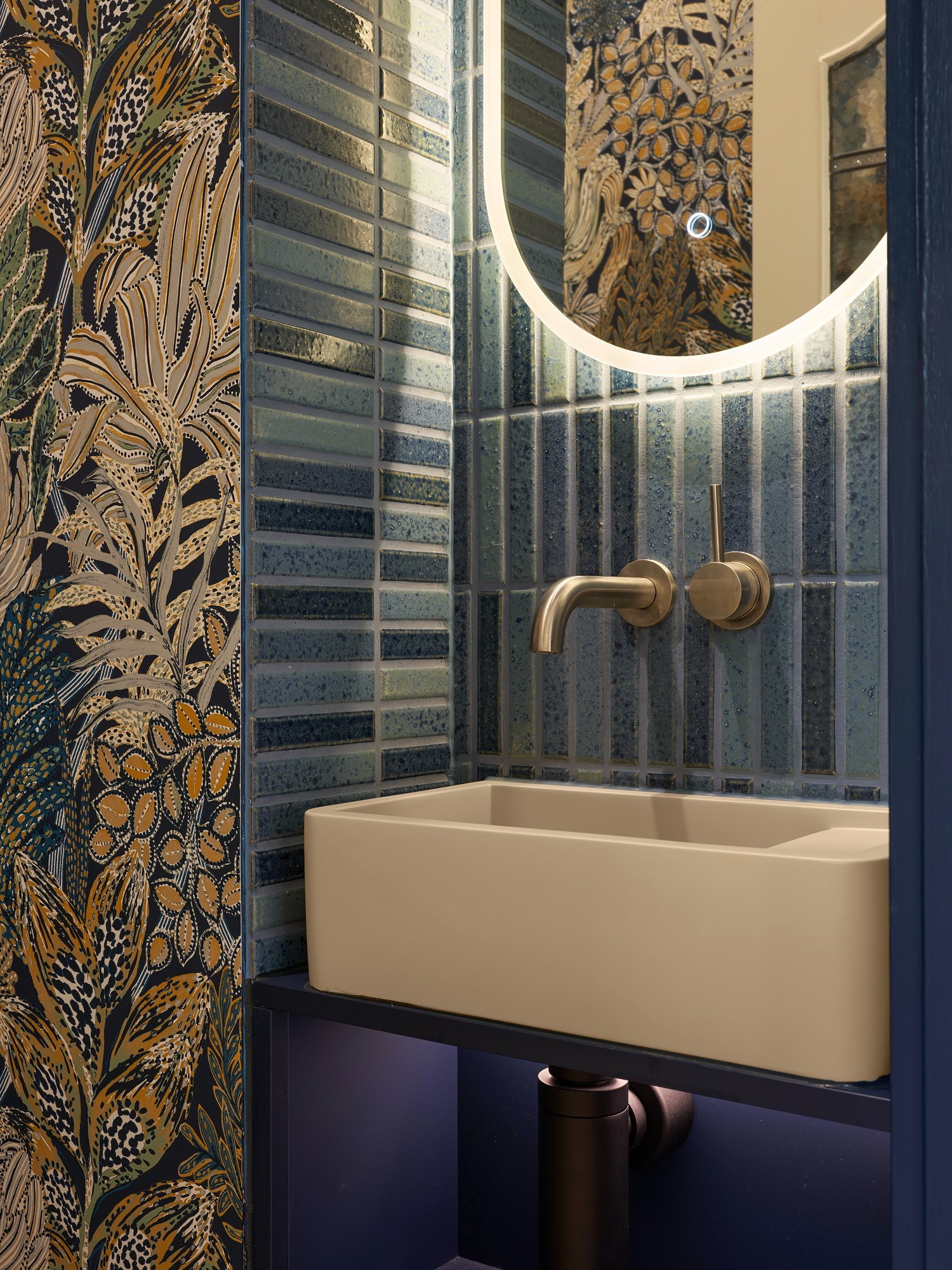 A spa-like bathroom and a bold powder room for Northcote home - The ...