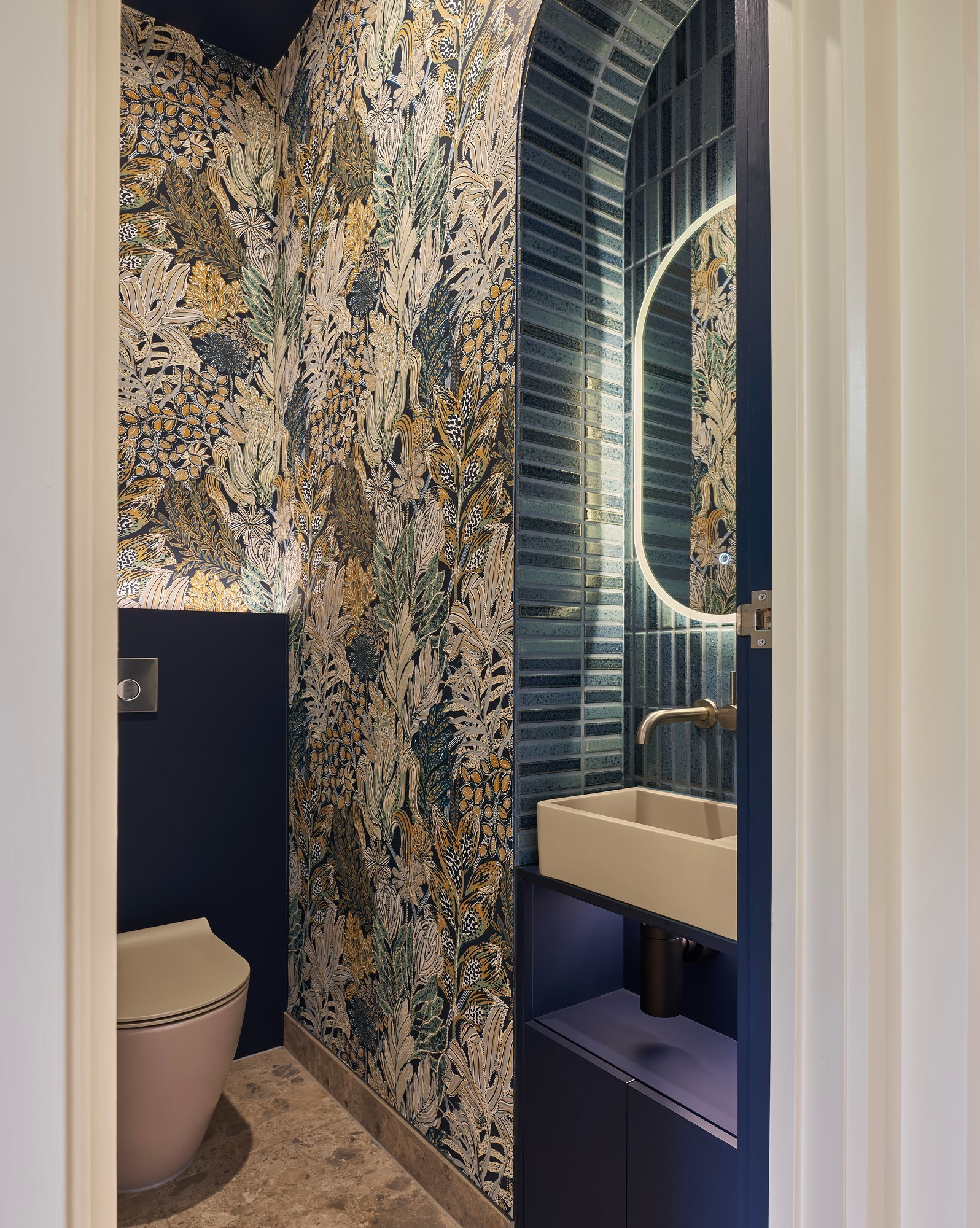 A spa-like bathroom and a bold powder room for Northcote home - The ...